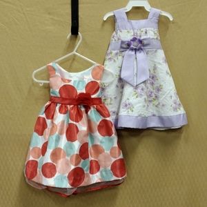 2 dresses - Youngland and Nannette Bundle 9M & 12M